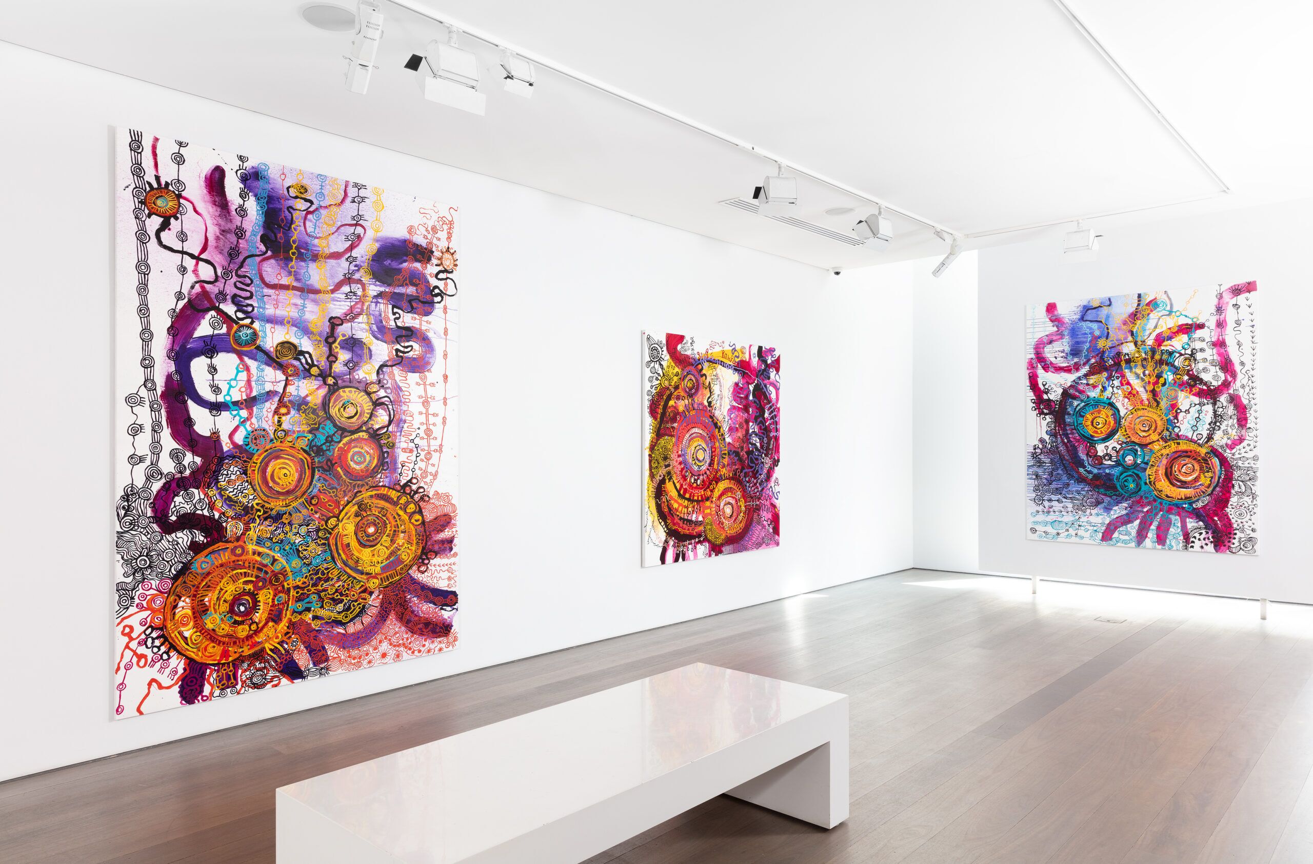 Tjala Inma - Honey Ant Story Exhibition Sydney | Olsen Gallery
